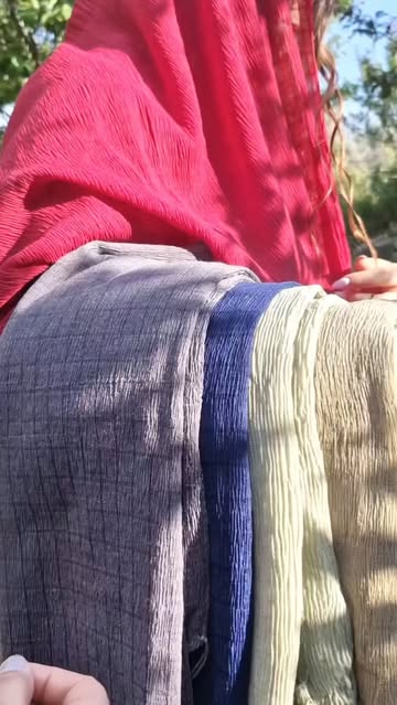 شال نخی چهارخونه