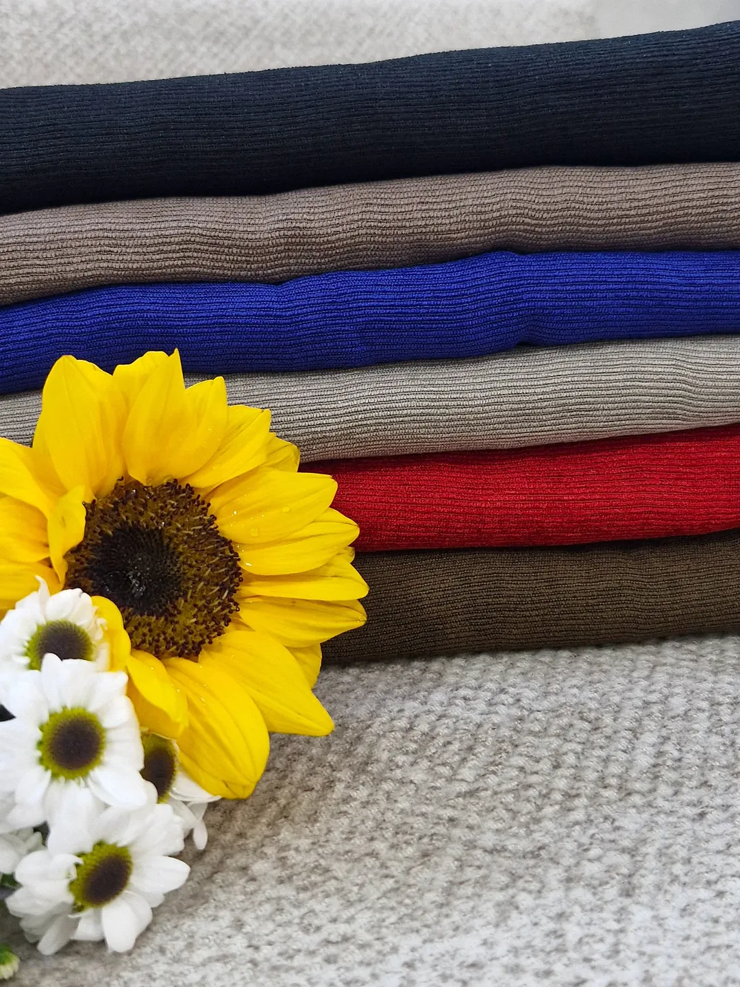 شال مخمل پاییزی